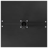 Outdoor Umbrella Base Adjustable Black 45 x 45 x 31 cm Steel 42009946