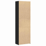 Office Cabinet Black Oak 60 x 32 x 190 cm Engineered Wood 3329298