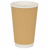 Paper Coffee Cups with Lids 1000 pcs 16oz 400ml 3325226