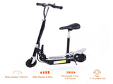 Electric Scooter for Kids, Foldable Powered Scooters for Age 7-12 with 120W Motor, Up to 10 KM/H & 8 T3398P349429
