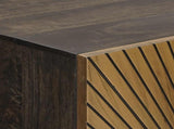 Highboard Brass 53.5 x 30 x 95 cm 42020074