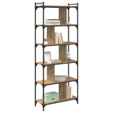 Bookcase Artisan oak 76 x 32 x 192 cm Engineered wood 882170