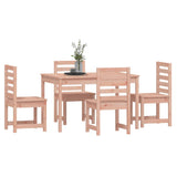 5 Piece Garden Dining Set Solid Wood Douglas 3154688