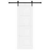 Sliding Door ORKDAL White 73.5 x 211 cm Solid Pine Wood 3333777