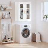Wall Mounted Cabinet White 69.5x34x90 cm 828468