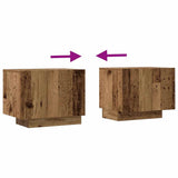 TV Cabinet Old Wood 100x35x40 cm Engineered Wood 856353
