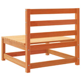 Garden Sofa Set Wax brown Solid pine wood Large Modular 3299637