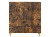Sideboard Smoked Oak 66 x 34.5 x 95 cm Engineered Wood 895130
