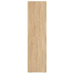 Book Cabinet/TV Cabinet Sonoma Oak 36x30x114 cm Engineered Wood 800138