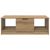 Coffee Table Artisan Oak 102 x 50 x 36cm Engineered Wood 880520