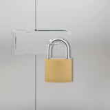 U Lock with Keys 100 pcs Brass Iron 42021925