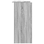 Reception Desk Grey Sonoma 100x50x103.5 cm Engineered Wood 3324165