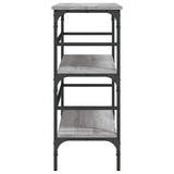 Console Table Grey Sonoma 100x32x75 cm Engineered Wood 839051