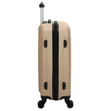 Suitcase with Lock 3 pcs Champagne 50 x 31 x 78 cm ABS Plastic 42006257