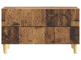Bedside Table Old Wood 62 x 34.5 x 48 cm Engineered Wood 895013