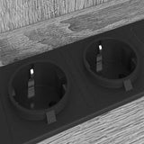Bedside Cabinet 2 pcs Grey Sonoma 38 x 31 x 61 cm 859457
