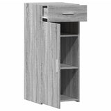 Sideboard Grey Sonoma 40x42.5x93 cm Engineered Wood 846283