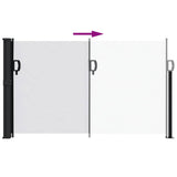 Retractable Side Awning White 117x300 cm 4004286
