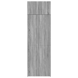 Storage Cabinet Grey Sonoma 70x42.5x225 cm Engineered Wood 3281327