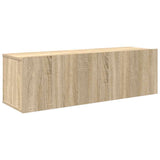 4 Piece TV Cabinet Set Sonoma Oak Engineered Wood 3114632