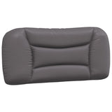 Bed Frame with LED without Mattress "Hvar" Grey 90x190 cm 3213902