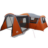 Family Tent 20-Person Grey and Orange 745 x 700 x 217 cm 42004079