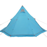 Camping Tent Tipi 5-Person Blue Waterproof 4009408