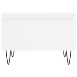 Coffee Tables 2 pcs White 50x46x35 cm Engineered Wood 830861