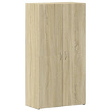 File Cabinet Sonoma Oak 60x32x115 cm Engineered Wood 840774