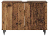 Bathroom Sink Cabinet ZWOLLE Old Wood 59.5 x 31.5x 59 cm 896353