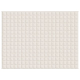 Weighted Blanket Light Cream 150x200 cm 11 kg Fabric 350757