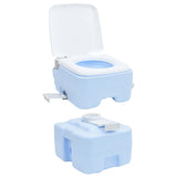 Portable Camping Toilet Light blue 41.5 x 36.5 x 42 cm 42001428
