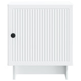 Bedside Cabinet White 43 x 34.5 x 50 cm Engineered Wood 893875