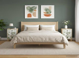 Bedside Cabinet GOTHA 2 pcs Sonoma Oak 36 x 33 x 60 cm 8007308