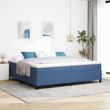 Platform Bed Frame Blue 200 x 200 cm Fabric 3337430