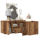 Corner Cabinet Old Wood 160x40x45 cm Engineered Wood 3307826