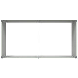 Planter Pastel Green 195 x 100 x 45 cm Galvanised Steel 42018271