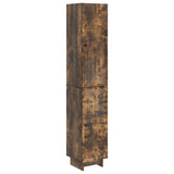 Cabinet Set 2 pcs Smoked Oak 34.5 x 33 x 90 cm Engineered Wood 3416372