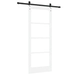 Sliding Door Manual ORKDAL White 83 x 202 cm Wood and metal 3332446