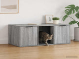 Cat Crate Furniture Grey Sonoma 100 x 49 x 45 cm 8014764
