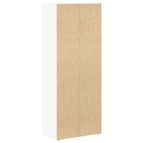 Bookcase White 40x24x102 cm Engineered Wood 860373