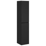 Bathroom Furniture Set 3 pcs Black 33 x 34.5 x 160 cm 3406044