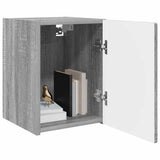 TV Wall Cabinet Wall-mounted 2 pcs Grey Sonoma 30 x 31 x 40 cm 892262