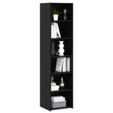 Sideboard Black Oak 45 x 41 x 185 cm Engineered Wood 3443783
