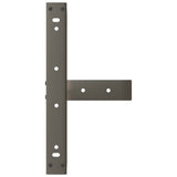 Coffee Table Legs T-Shaped 2 pcs Black 50x25x cm Steel 4013011