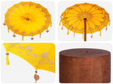 Balinese Parasol with Base 2 pcs Yellow 3433033