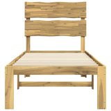 Single Bed Frame with Headboard ROSTOCK White 90 x 200 cm 903499