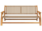 Garden Furniture Beige 122 x 78 x 73 cm Solid Acacia Wood 367821