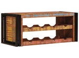 Wine Rack Brown 80 x 45 x 33 cm Solid Reclaimed Wood 4104759