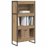 Book Cabinet Artisian Oak 60 x 30 x 121 cm Engineered Wood 886395